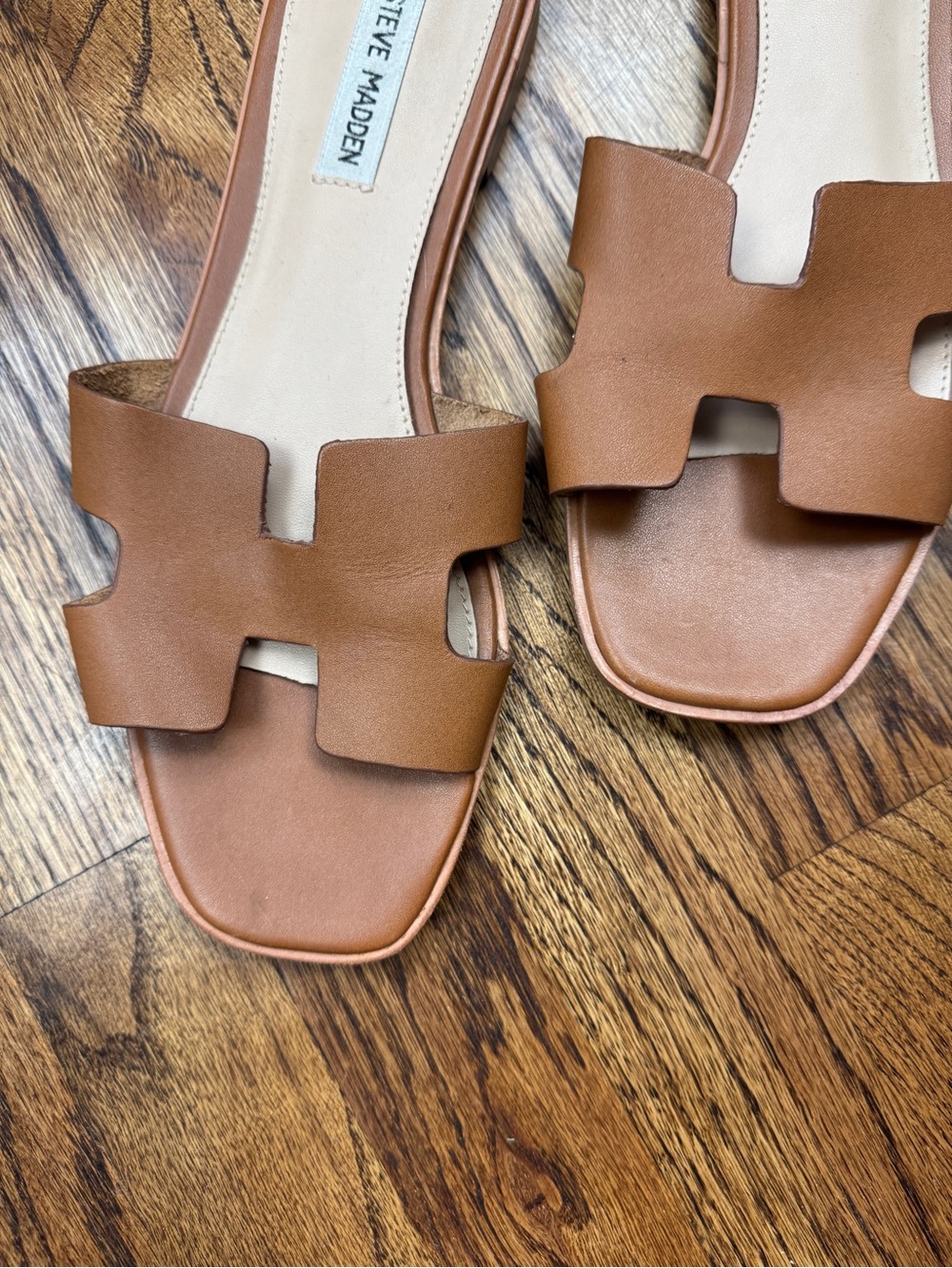 Steve Madden Women’s Hawthorne Sandals Tan Women’s 9 - Picture 4 of 7